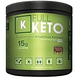 Exogenous Ketones Supplement Full Keto | (15g per Serving = 15 Minutes to Ketosis) | Chef Formulated Chocolate Flavor Beats Every Taste Test