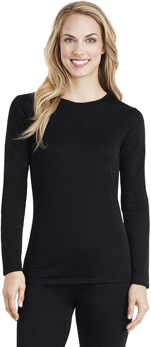 Cuddl Duds Women's Thermal Underwear Top Amazon.co.uk Clothing