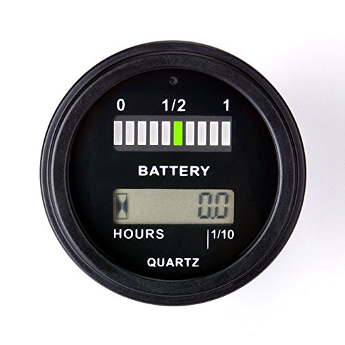 Buy Runleader RLBI0011 Battery Fuel Gauge Indicator with hour meter