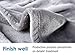 Balichun Luxury 330 GSM Fleece Blanket Super Soft Warm Fuzzy Lightweight Bed or Couch Blanket Twin/Queen/King Size(Queen,Grey)