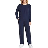 Weintee Women's Petite Sweatsuits Petite Length Short Jogging Suit Sets Travel Outfits