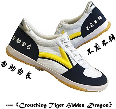 DOUBLESTAR MR Rubber Sole Lightweight Breathable Traditional Martial Arts Parkour Kung Fu Tai Chi Jogging Training Yoga Driving Walking Shoes for Men/Women/Children Stylish Sneaker