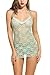 Avidlove Sexy Lingerie for Women Babydoll Sleepwear Lace Chemises Set Green S