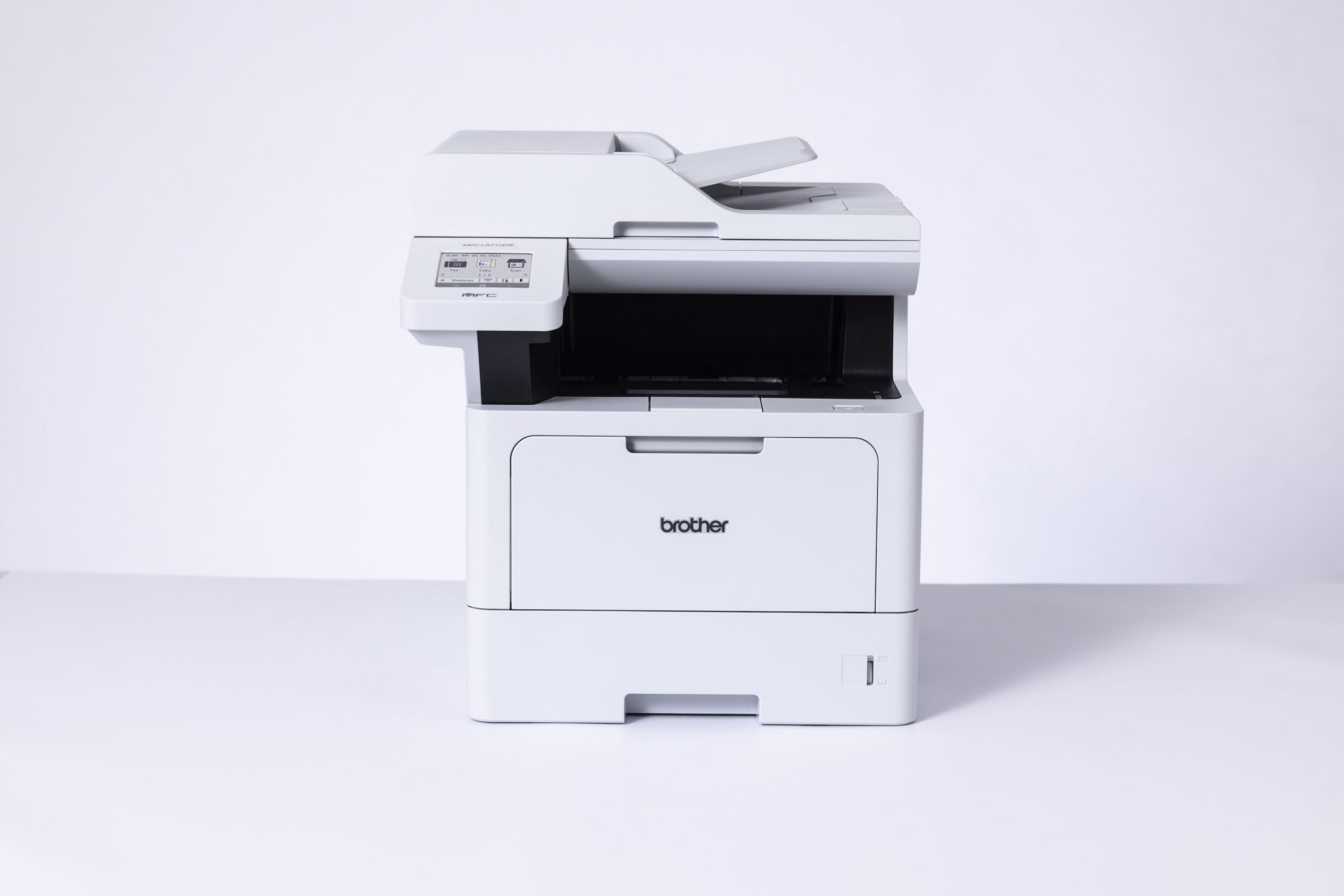 Brother MFCL5710DW | Multifunzione Laser Monocromatica (B/N)|48 ppm |Stampa e Scan Fronte/Retro| Touchscreen 8,9 cm| WiFi,LAN,USB |Inbox Toner da circa 3000 pag
