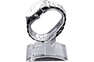 Clear Reusable Plastic Jewelry Bangle Cuff Bracelet Watch Display Stand Holder Rack and Exquisite Workmanship Durability