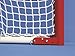 EZGoal Mini Folding Goal with 2 Sticks and 3 Balls, Red/White