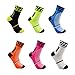 VWU Mens Womens Sports Socks Athletic Socks for Running Cycling Basketball Hiking More