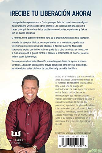 Liberación sobrenatural: Libertad para tu alma, mente y emociones (Spanish Edition)