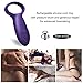 Cob Vibrating Cock Ring Silicone Penis Ring 10-Speed Rechargeable Vibrator