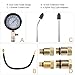Orion Motor Tech Compression Tester, 8PCS Cylinder Pressure Gauge for Gas Engine