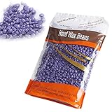 MLMSY Profession Solid Depilatory Grain Body Hair Remover Hard Wax Depilatory Pearl Hard Wax , Granules Hot Film Wax Bead For Hair Removal , Lavender Flavor,10.5 Ounces/bag (300g)