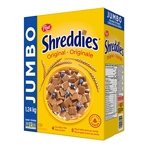 POST JUMBO SHREDDIES CEREAL, 1.24KG/43.73OZ (IMPORTED FROM CANADA)