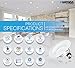 PARMIDA 12-Pack 5/6 inch Dimmable LED Recessed Lighting, Retrofit Downlight, Baffle Trim, 12W (100W Replacement), Ceiling Can Light, 4000K, 1000lm, Energy Star & ETL-Listed, 5 Year Warranty