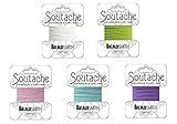 Beadsmith Soutache Braided Rayon Cord/Trim Bundle: 5 Colors, 3mm Wide, 3 Yds per color 'Spring Mix