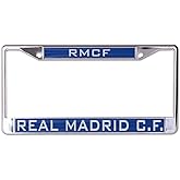 Wincraft Real Madrid Inlaid Metal License Plate Frame
