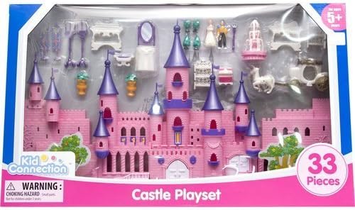 kid connection princess castle playset