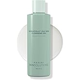Marini SkinSolutions Bioglycolic Oily Skin Cleansing Gel - 6 fl oz | Glycolic Acid Face Cleanser for Extremely Oily/Problem-Prone Skin - Cruelty Free - Made in the USA
