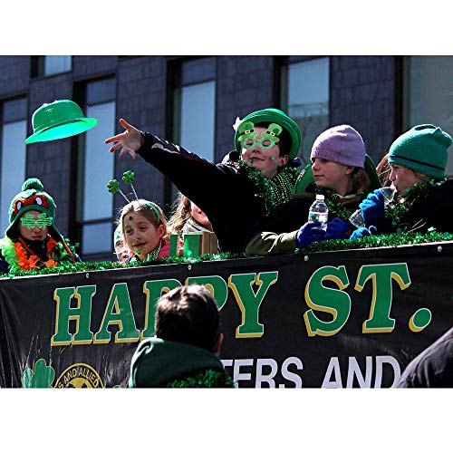 image for Dichoso St Patrick's Day Parade Costume Accessories Set- Green Shamroc
