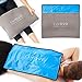 Extra Large Hot and Cold Therapy Gel Pack with Cover by Cureve (21" x 13") - Reusable Ice Pack for Injuries, Aches and Pain on Back, Legs, Shoulders and Arms primary