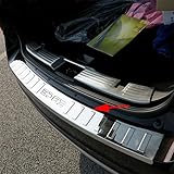 Vesul Stainless Steel Mirror Finish Rear Bumper Protector Rear Bumper Sill Plate For Ford Edge 2011-2014
