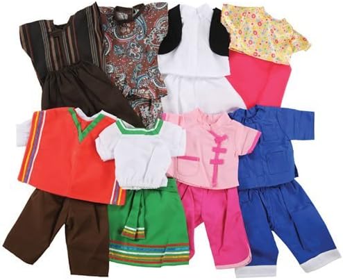 16-18 Multicultural Doll Clothes by Doll Clothes