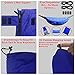 Chill Gorilla 30°F 800 Fill Power Down UNDERQUILT, Sleeping Bag, POD System for Hammocks. Designed for Hammock, Ground Camping or Backpacking. Blue