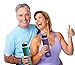 GO Active Insulated Water Bottle with Straw. Stainless Steel Double Wall Sport Bottle Featuring ActiveLock™ Thermal Vacuum Keeps ice Over 24 Hours! Durable, Portable (Aqua Green, 24 oz)