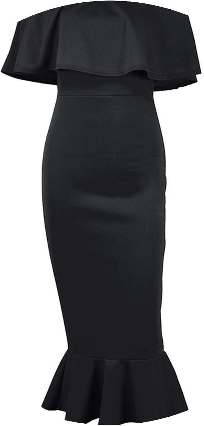 falbala bodycon dress