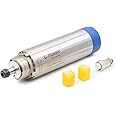 G-Penny 1.5KW ER11 65mm 110vAC Air Cooled Spindle Motor 4pcs Bearings 24000rpm Wood Working Spindle Motor (110, Volts (AC))