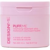 DESIGNME PUFF.ME Volumizing Treatment Whip | Lightweight Hair Volumizer Mask with Hyaluronic Acid for Fine & Medium Hair | Ad