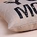 WUWE Cotton Linen Cushion Throw Pillow Covers Pillowslip Case (18