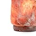 Amethya Natural Himalayan Salt Lamp, Hand Carved with Elegant Wood Base (Set of 2)