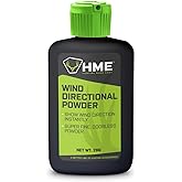 HME Wind Indicator Portable Pocket Size Lightweight Convenient Simple to Use Wind Direction Detection Powder - 28 Grams Capacity