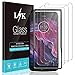 [3 Pack] L K Screen Protector for Motorola Moto X4, [Easy Installation Tray] Tempered-Glass 9H Hardness, Case Friendly