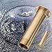Kisstaker 1 Inch Brass Fountain Mushroom Spray Head Garden Landscape Fountain Nozzle
