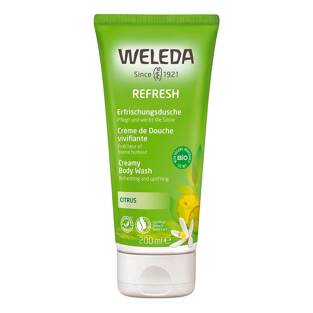 WELEDA (UK) Citrus Creamy Body Wash 200ml (PACK OF 2)