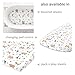Cuddly Cubs Woodland Jersey Cotton Fitted Crib Sheet for Baby Boy, Girl - Toddler Bed Sheet - Fits Standard 28 x 52 Mattress