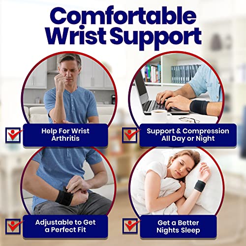 Wrist Wraps for Wrist Tendonitis Wrist Support for Carpal Tunnel Pain