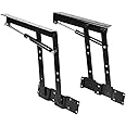 2X Up Coffee Table, Practical Top Hinges Mechanism Hardware Top Bracket Lifting Frame Furniture Spring Hinges 130N