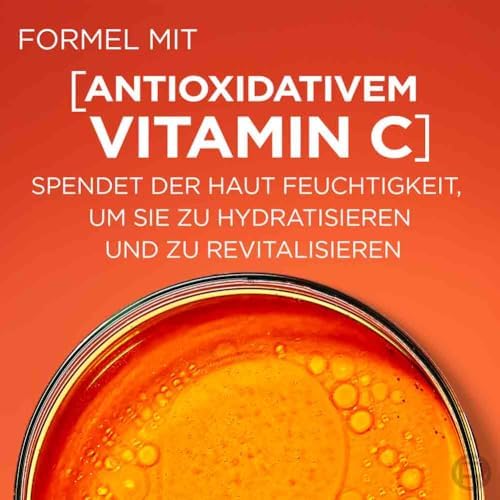 UV Sonnenschutz LSF 50 für Männer, Invisible Fluid für das Gesicht gegen Sonnenstrahlen, Herren Sonnencreme SPF 50+ gegen Hautalterung mit Vitamin C, Hydra Energy, 1 x 50 ml