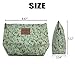 Hunger Green Flowers Make-Up Cosmetic Bag Carry Case, 14 Patterns (P11417017)