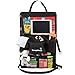 KemptKoala Ultimate Car Backseat Organizer w/Touch Screen Friendly 17” Tablet Pocket & Cup Holder – #1 Guaranteed Back Seat Car Organizer for Kids w/Handy Pockets for Wipes, Toys etc. Size: Large