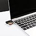 AUKEY USB-C Card Reader, 2 Slot Memory Card Reader Supports SD, MicroSD for 2016 MacBook Pro, Samsung Galaxy S8, Google Pixel, USB-C OTG Smartphones and More