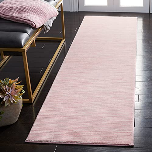 SAFAVIEH Vision Collection Runner Rug - 2'2" x 14', Pink, Modern Ombre Design,…