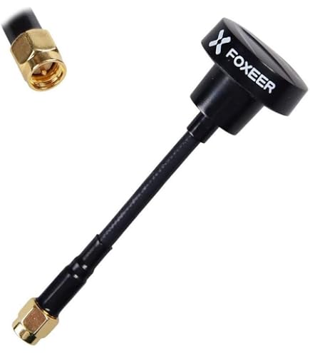 Antenne FPV Champignon 5.8G 14DBI QWinOut - RP-SMA Pour Récepteur RC Drone - Haute Gain, Pour Améliorer La Portée