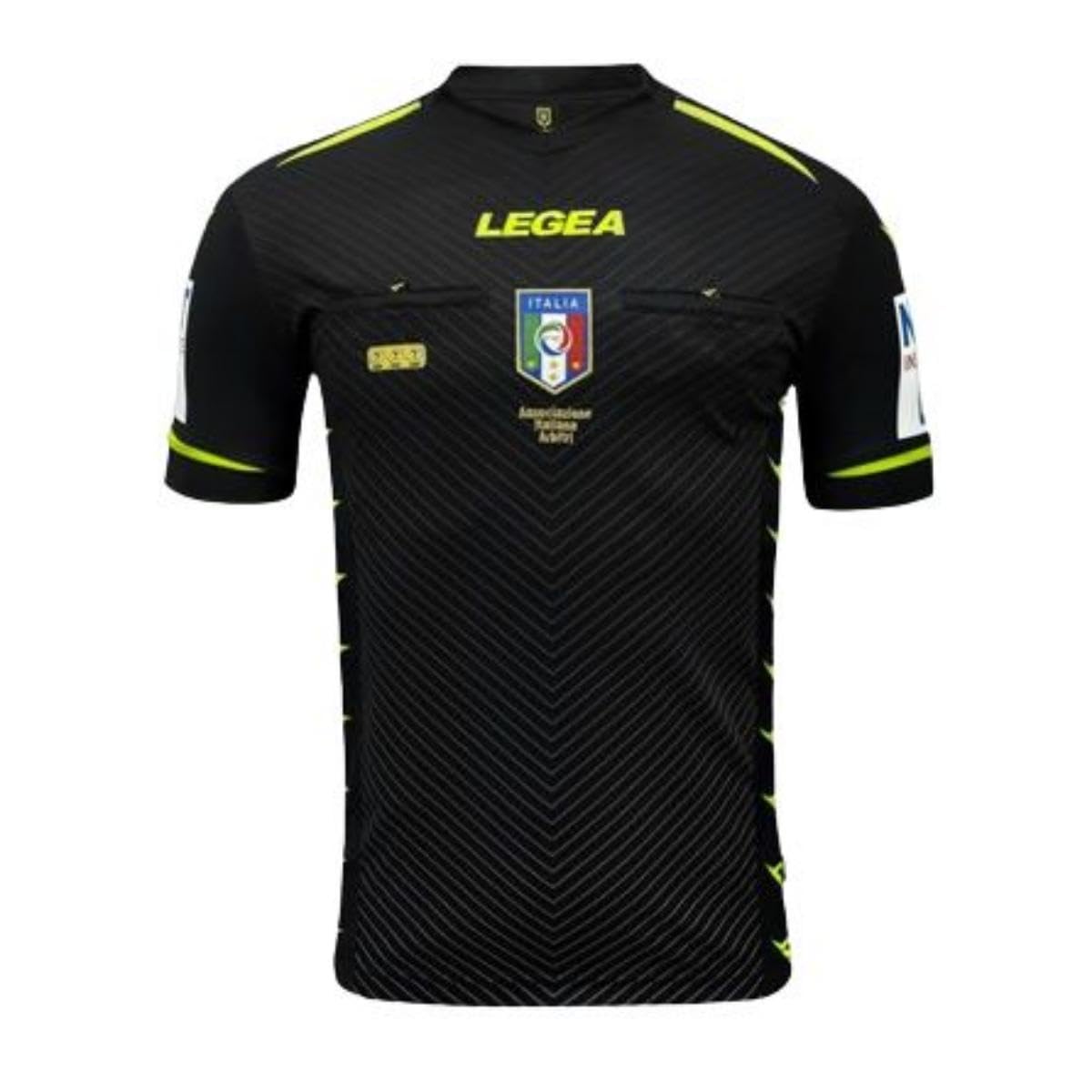 LEGEA, AIA REFEREE JERSEY MC 20-21, BLACK, L, Unisex
