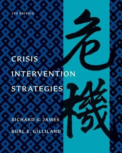 Crisis Intervention Strategies, 7th Edition 1111297916 Book Cover
