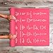 NewMe Fitness Instructional Yoga Mat, Pink, Printed w/ 70 Illustrated Poses, 24″ Wide x 68″ Long, for Women & Men : Non Slip, Eco Friendly PVC, Non Toxic : for Home or Gym : 5mm Thickthumb 3