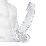 6.1 Inch Soft Silicone Toy, Realistic Silicone Dick