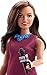 Barbie News Anchor Doll, Brunette Curvy Doll with Microphone, for 3 to 7 Year Olds